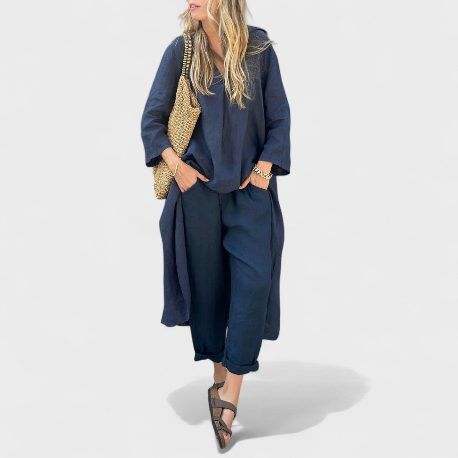 Solea | Linned Sæt til Stilfulde Dage