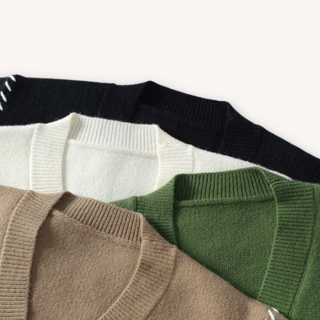 Lorenzo | Cardigan in maglia invernale per uomo