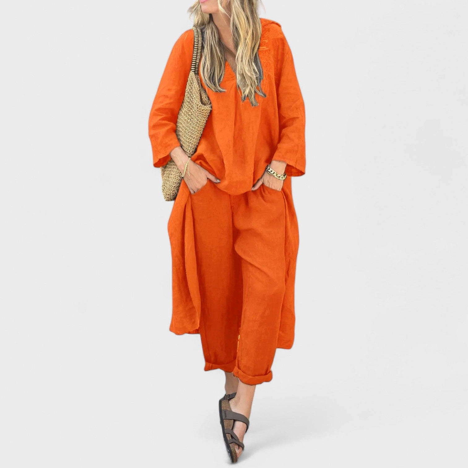 Solea | Linned Sæt til Stilfulde Dage