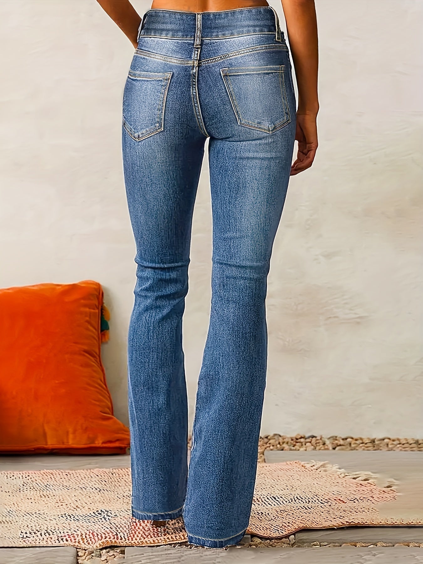 Aya™ | Højtaljede flared jeans