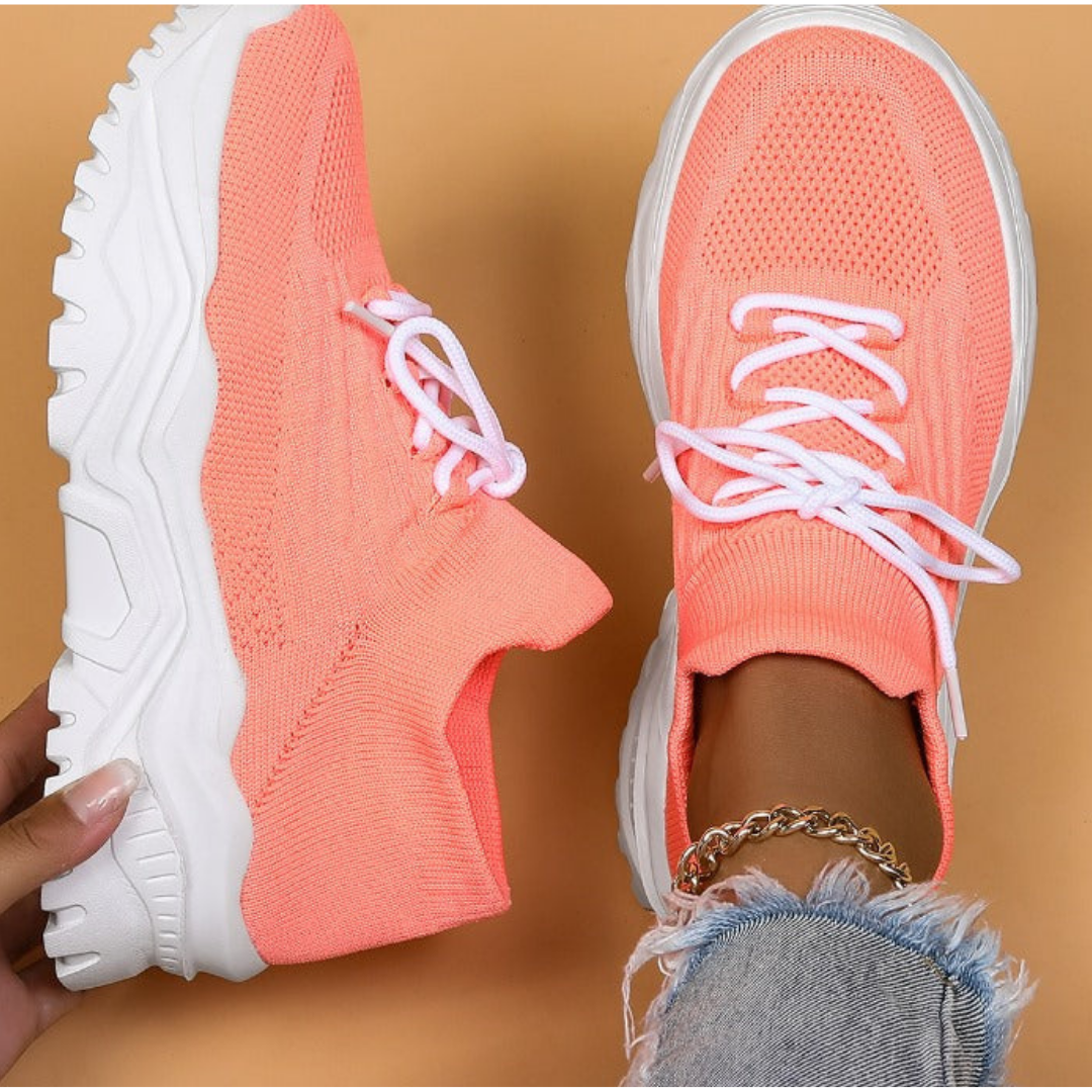 Komfortable snøresko til afslappet stil