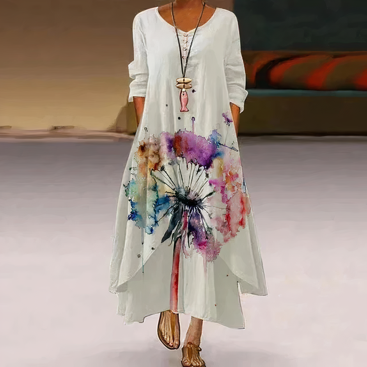 Karla | Åndbar og Bæredygtig Kjole til Alle Sæsoner