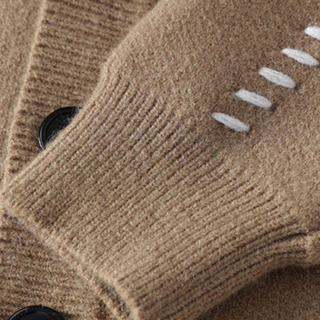 Lorenzo | Cardigan in maglia invernale per uomo