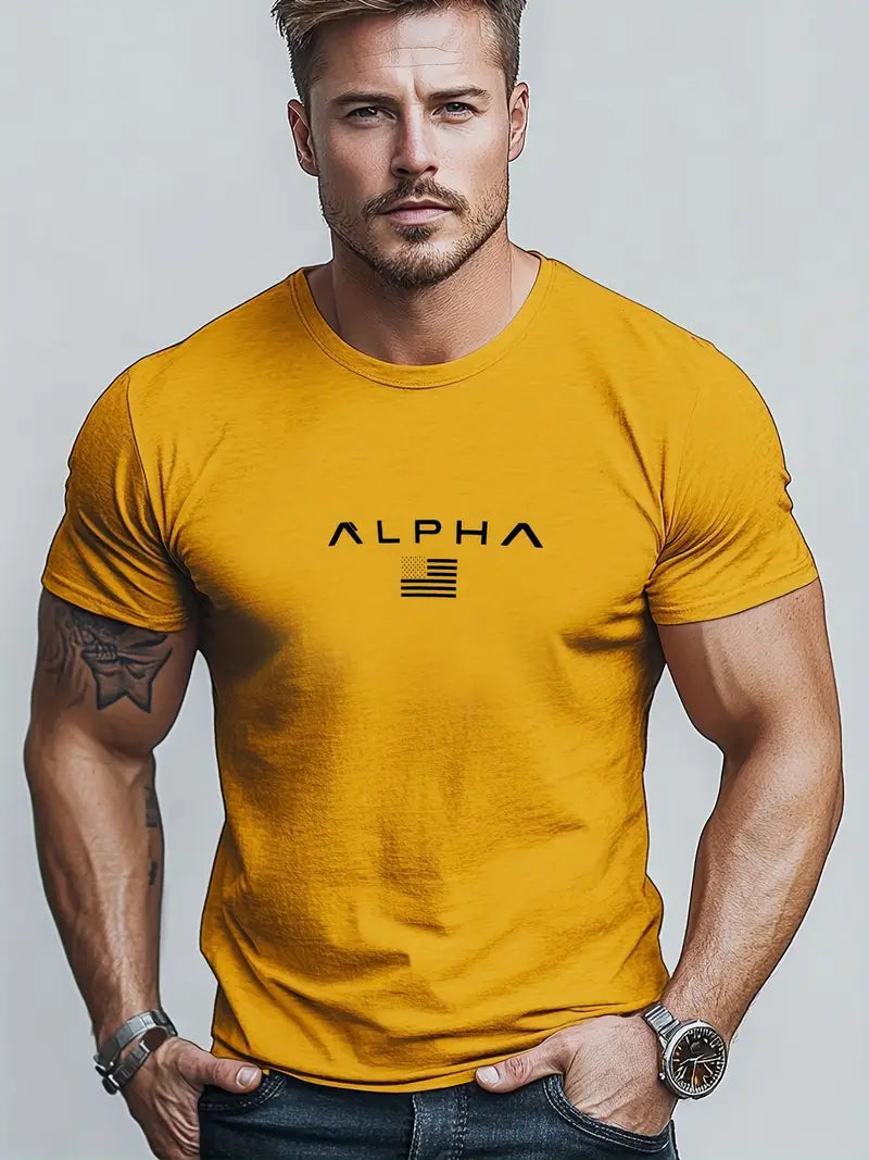 Crew Neck T-shirt i 100% Bomuld