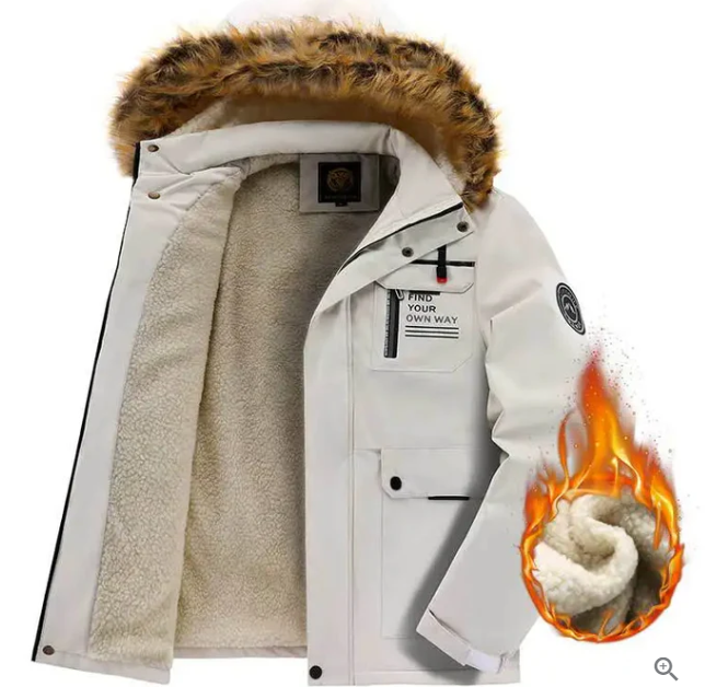 Mikkel | Vandtæt og åndbar vinterjakke til mænd