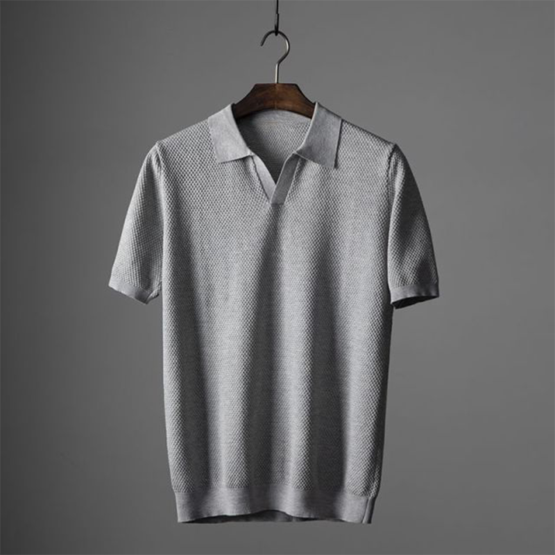 Noah | Elegant Poloshirt med Korte Ærmer