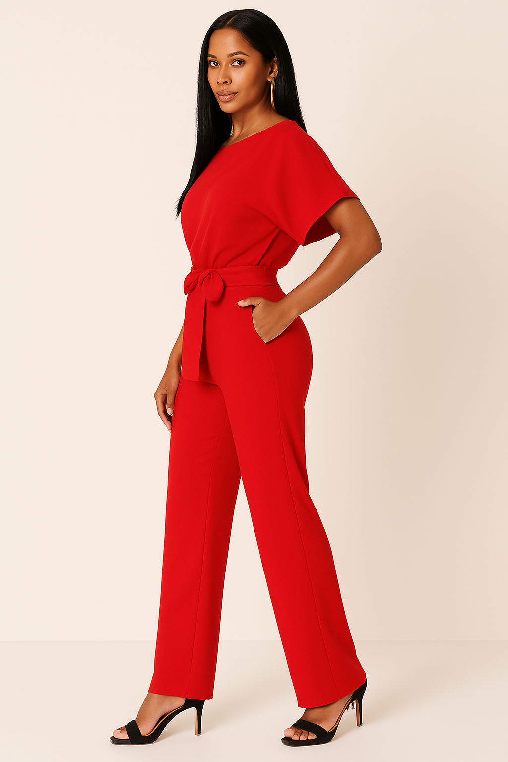 Elva | Jumpsuit med Flatterende Pasform