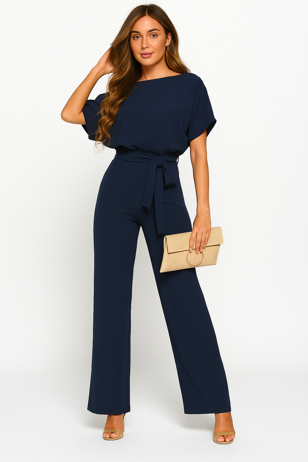 Elva | Jumpsuit med Flatterende Pasform