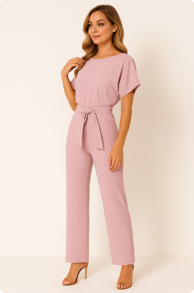 Elva | Jumpsuit med Flatterende Pasform