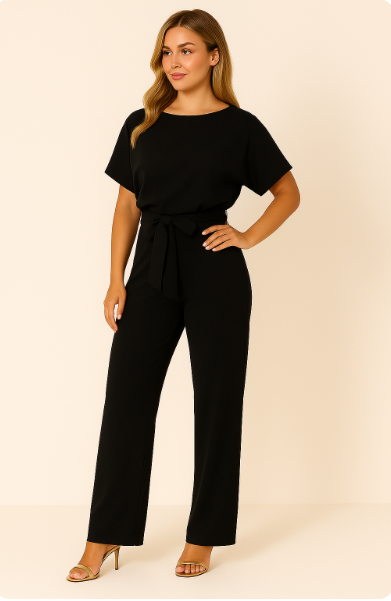 Elva | Jumpsuit med Flatterende Pasform
