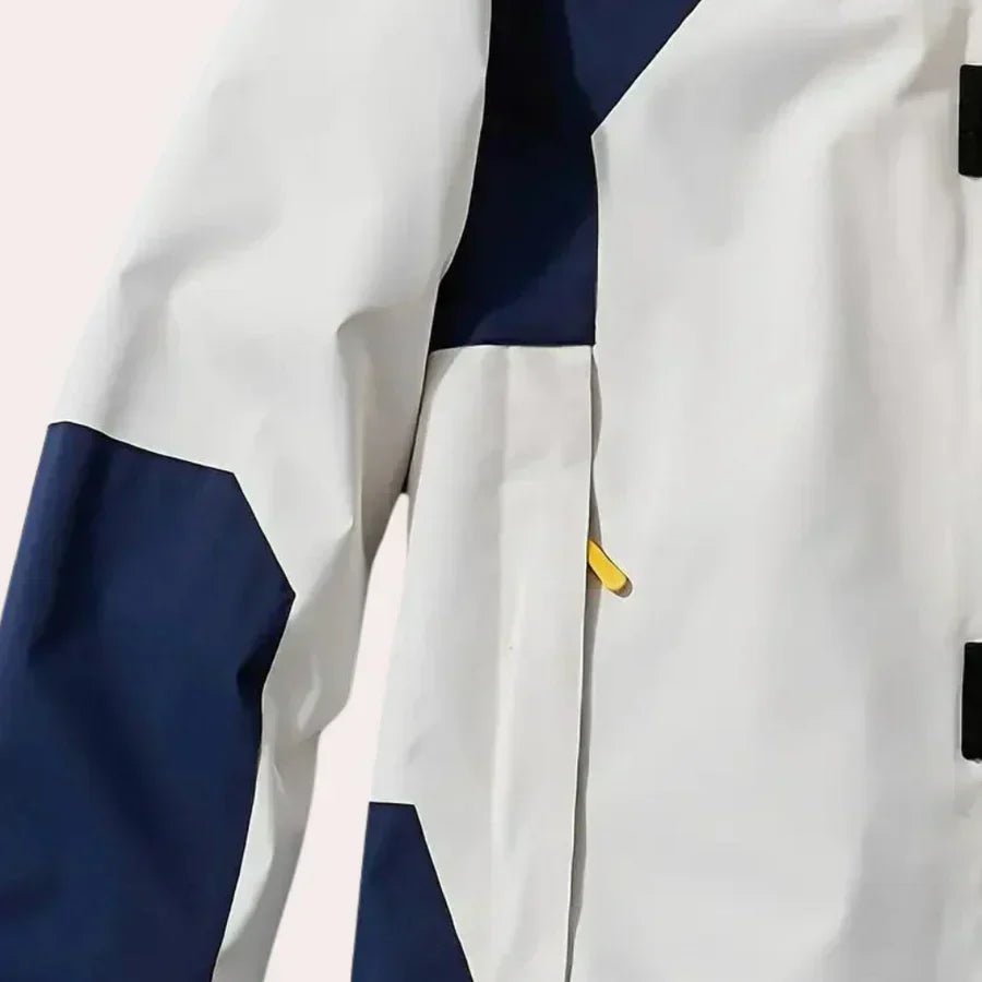 Peter | Regnjakke med justerbar hætte til mænd