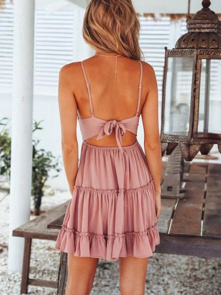 Elegant og luftig kjole til kvinder