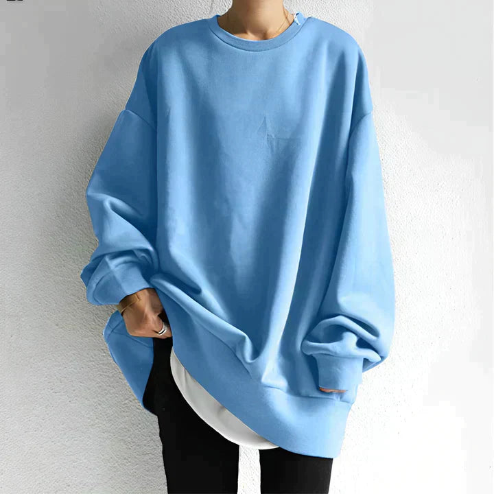 Andrea | Varm Vinter Oversize Pullover Sweater Til Kvinder
