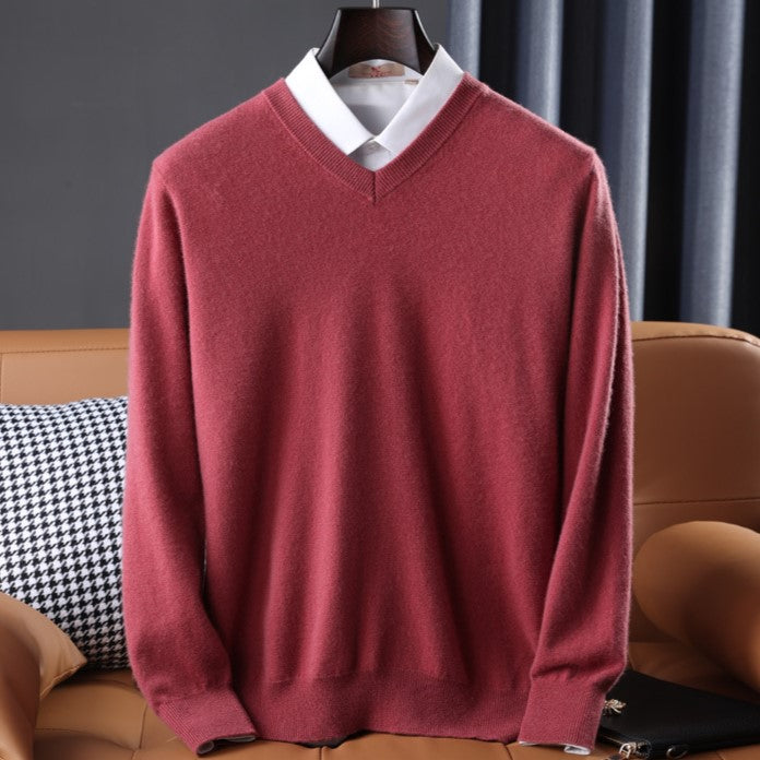 Noah | Cashmere sweater i luksusdesign til mænd