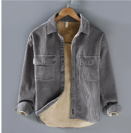 Jesper | Fløjlsjakke i varm stil til mænd