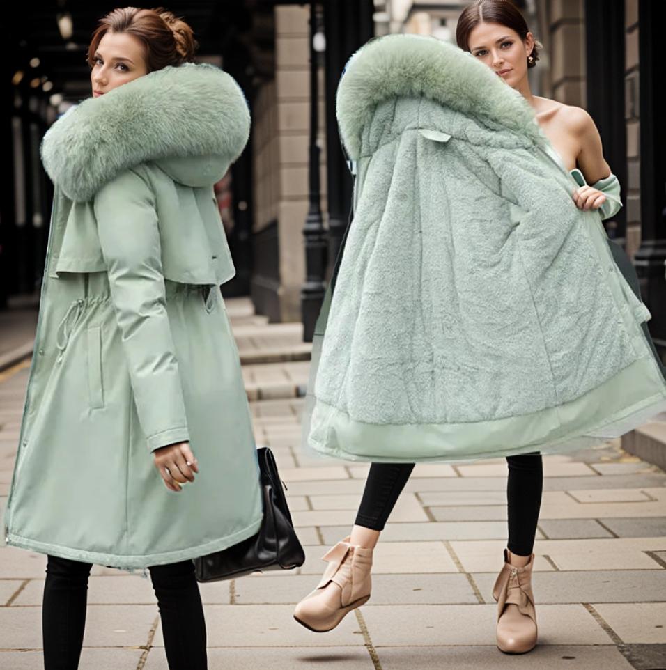 Nora | Varm Vandtæt Vinterjakke til Kvinder