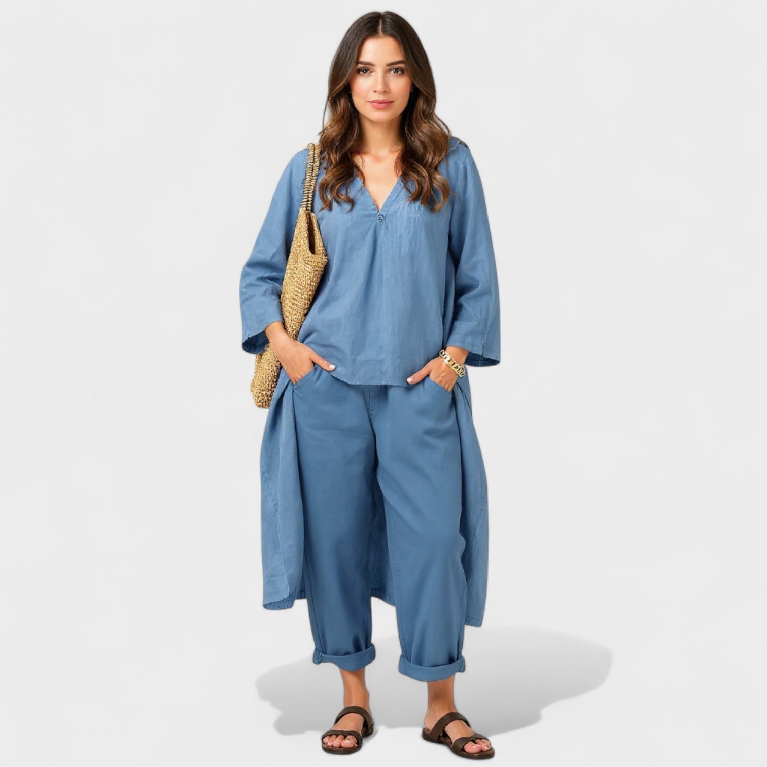 Solea | Linned Sæt til Stilfulde Dage