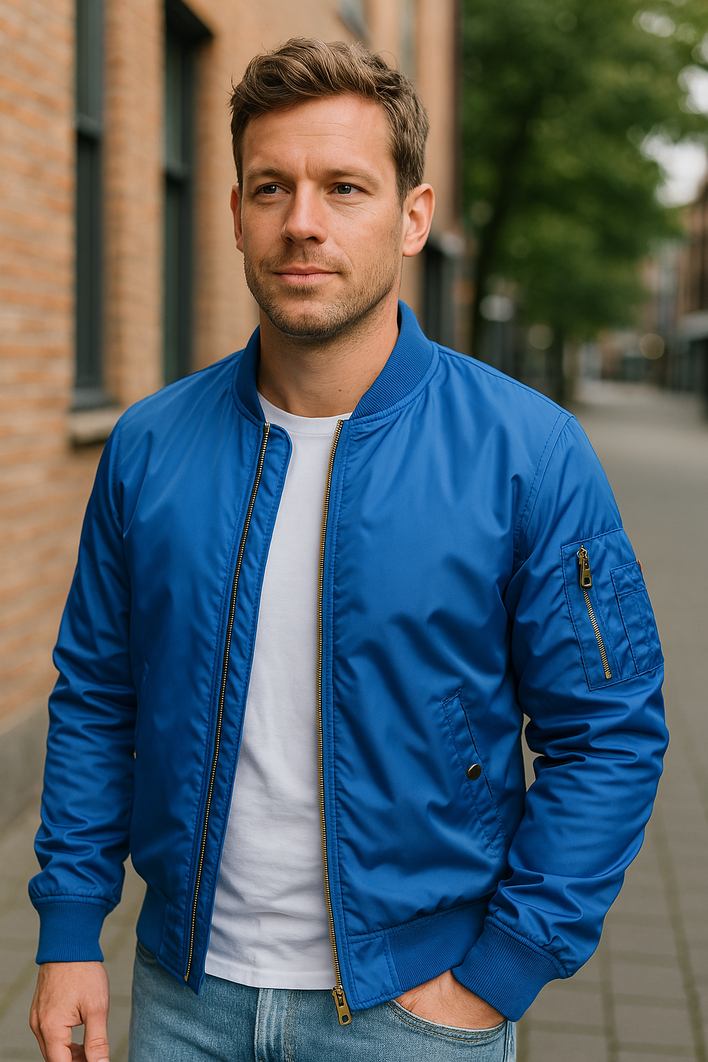 Rasmus - Luksus pilot bomberjakke