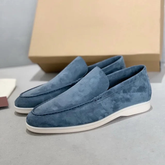 Mikkel | Suede Loafers til Mænd