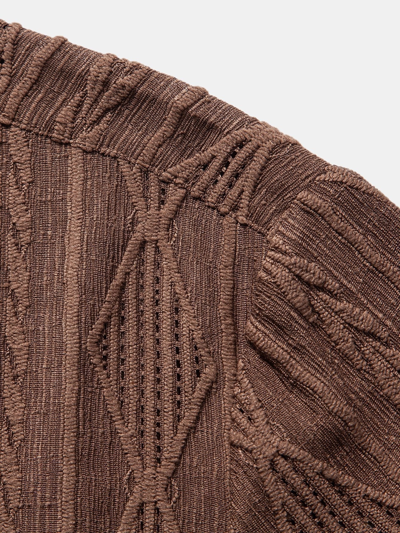 Mikkel | Casual Jacquard Skjorte med Struktur