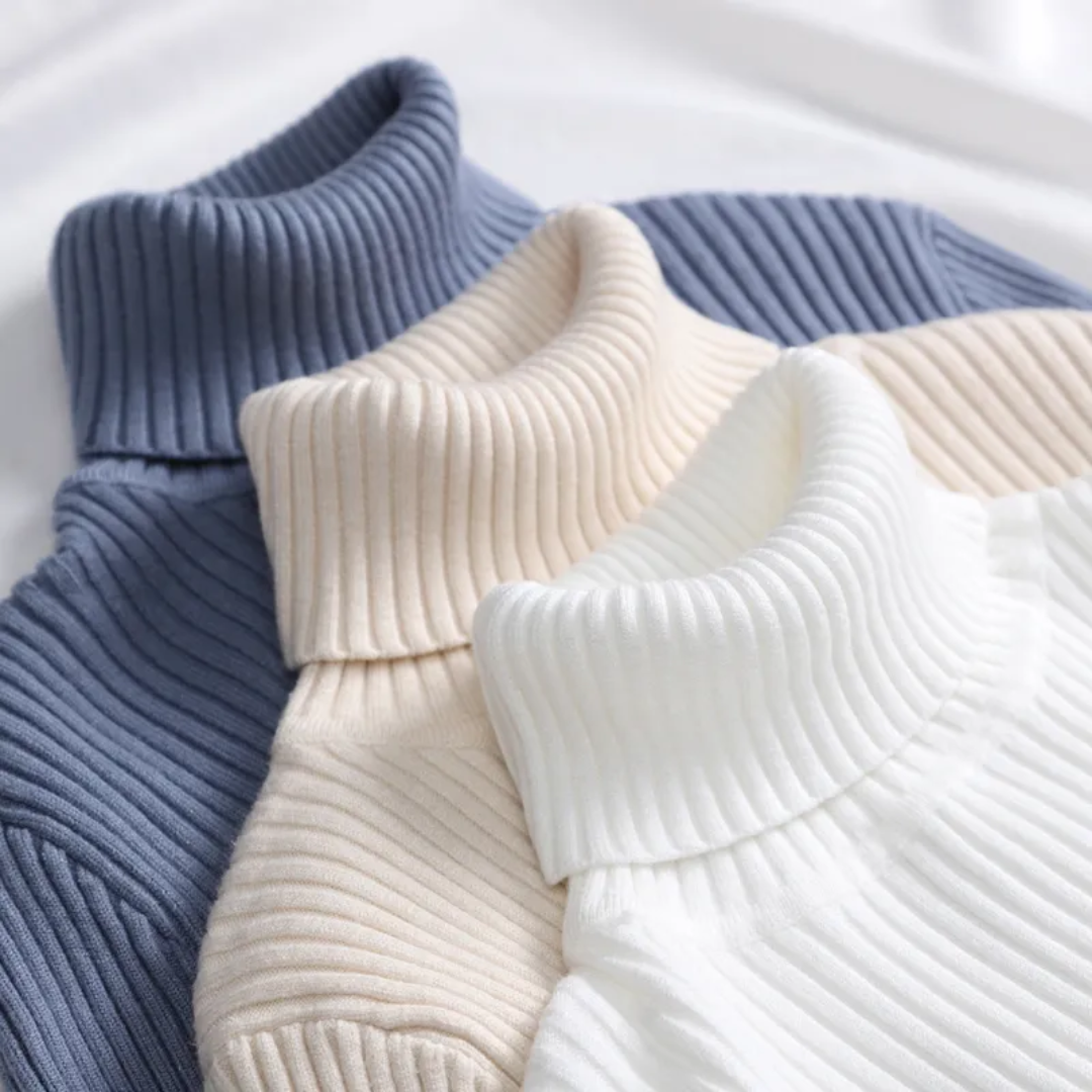 Tove | Vinterklar Cashmere Rullekrave Sweater