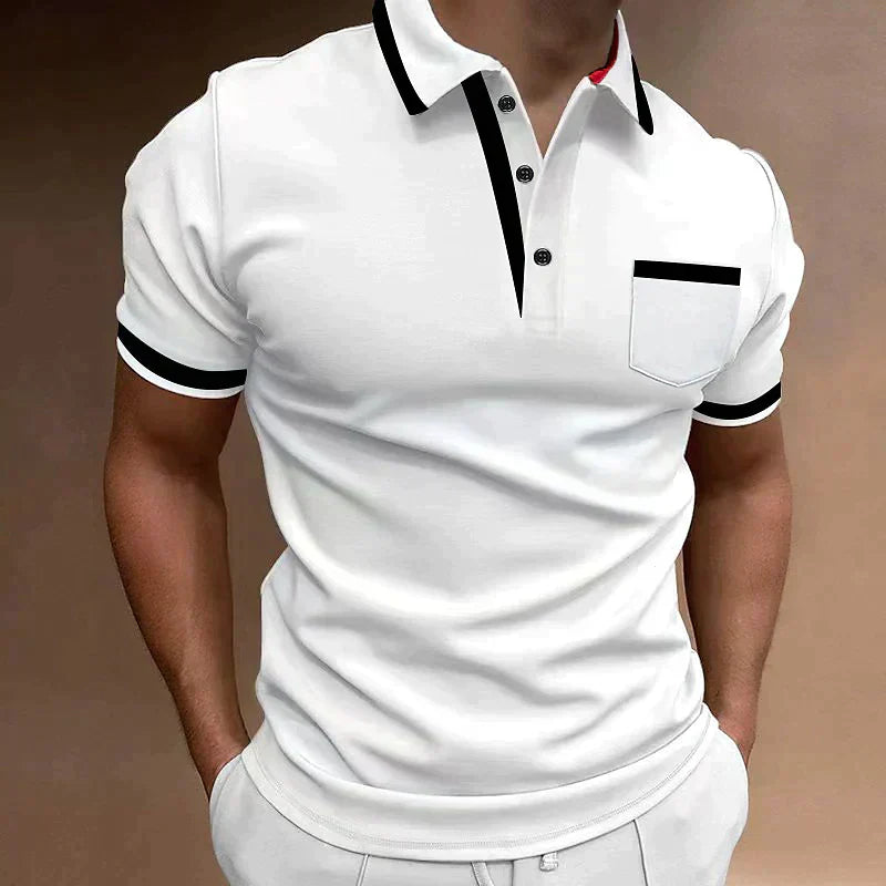 Elegant Herre Polo T-shirt til Enhver Anledning