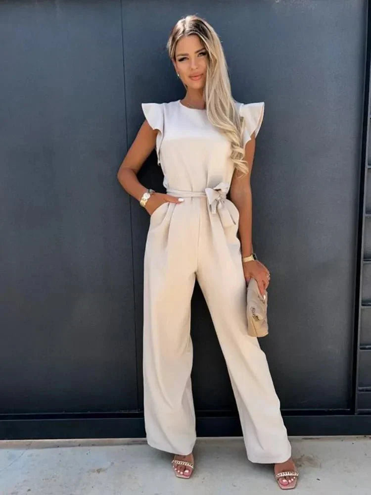 Nina | Elegant Jumpsuit med V-udskæring
