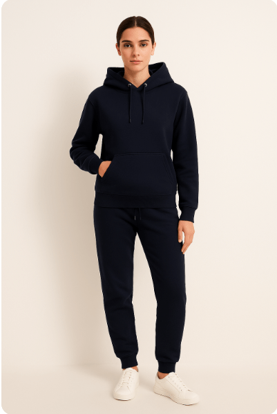 Freja | Unisex Hættetrøje og Joggers Sæt