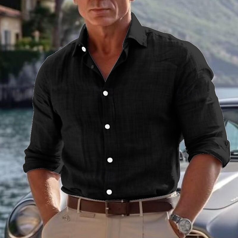 Mikkel | Linned skjorte til sommeren