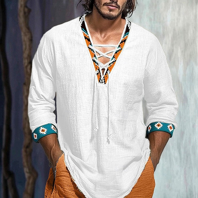 Lucas | Vintage Skjorte til Mænd