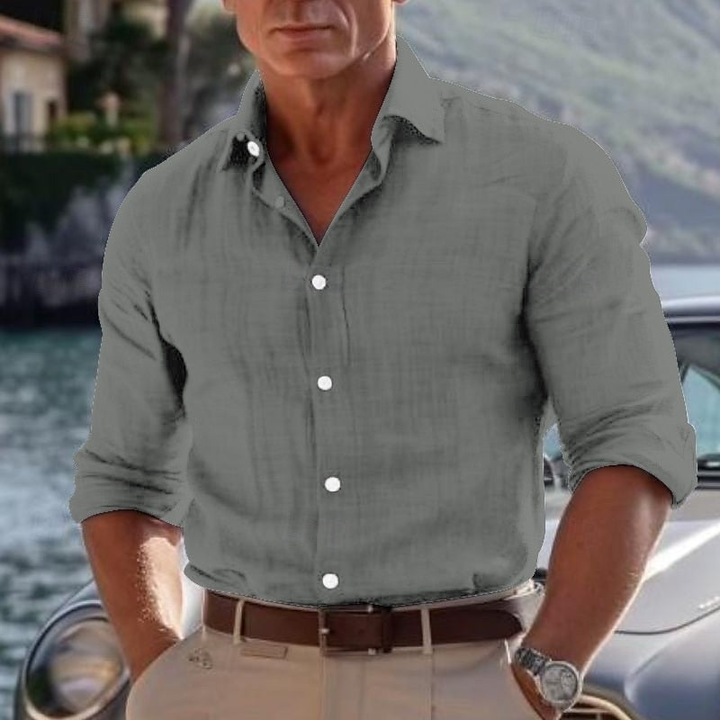 Mikkel | Linned skjorte til sommeren