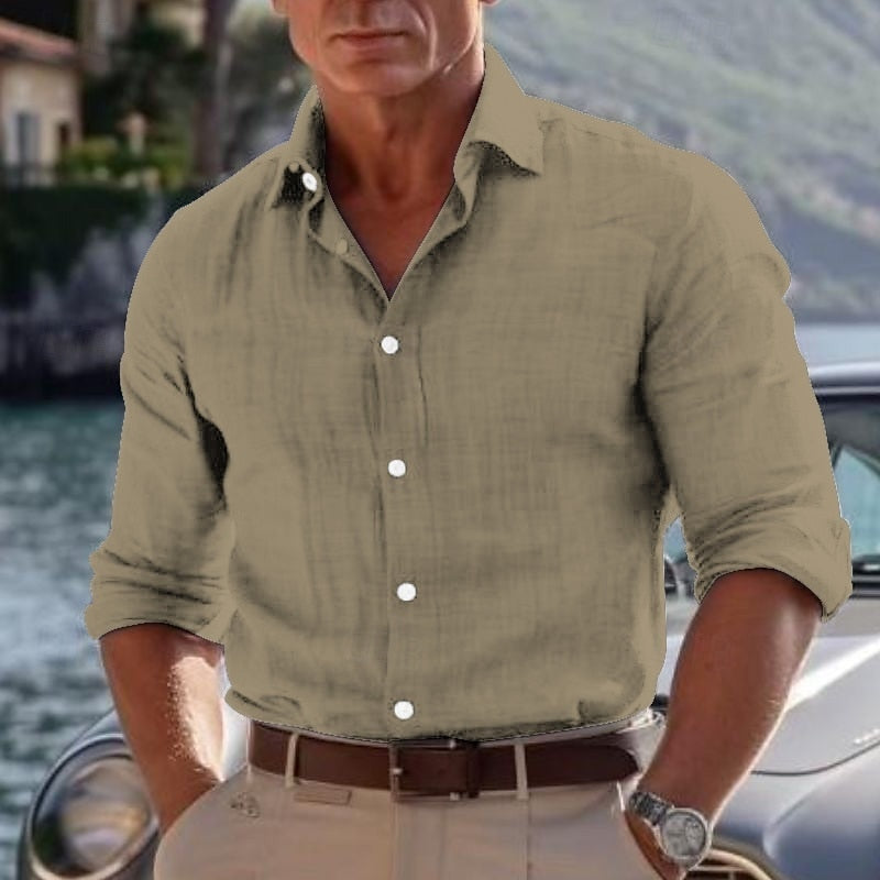 Mikkel | Linned skjorte til sommeren