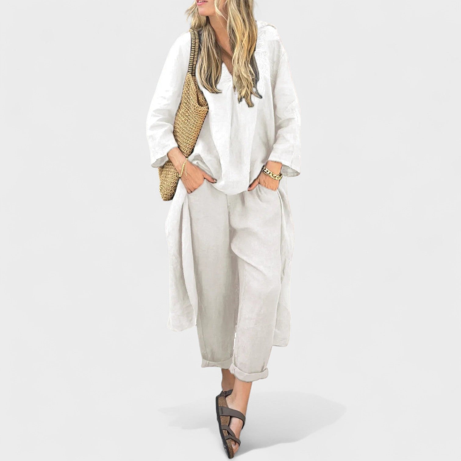 Solea | Linned Sæt til Stilfulde Dage