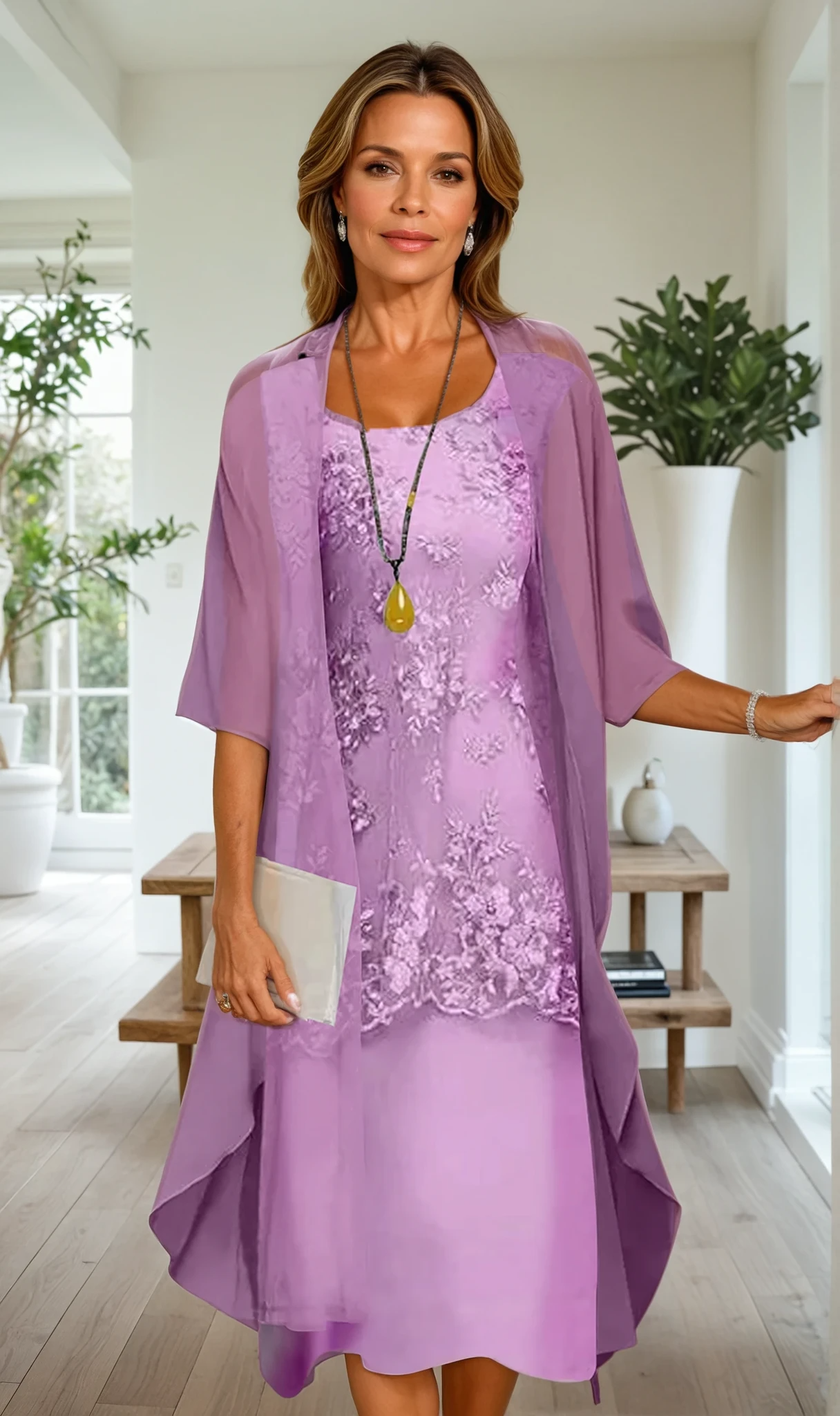 Karla | To-delt Sæt med V-hals