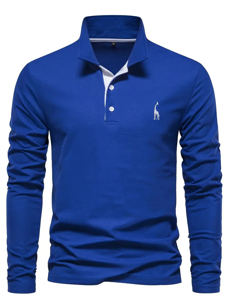 Hugo | Klassisk Langærmet Polo Skjorte