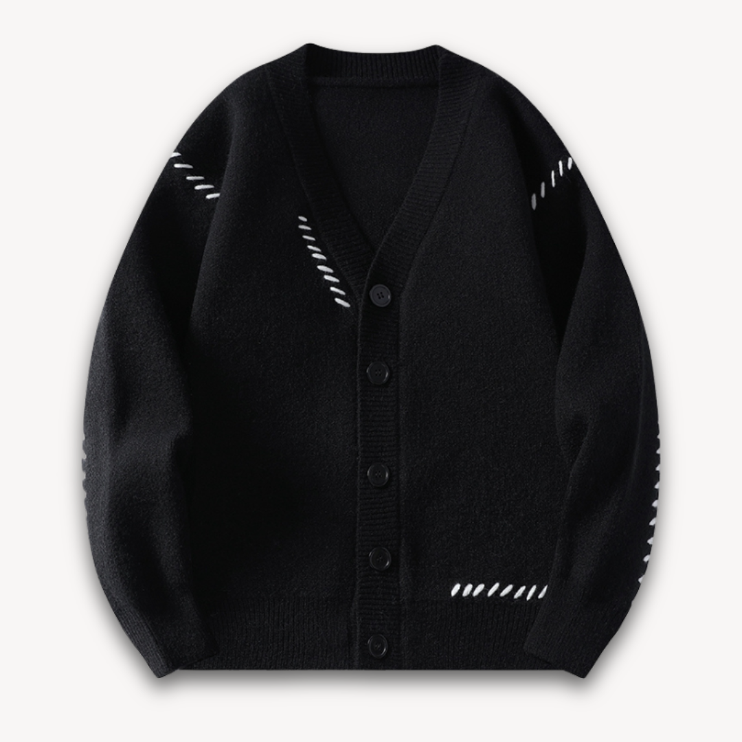 Lorenzo | Cardigan in maglia invernale per uomo