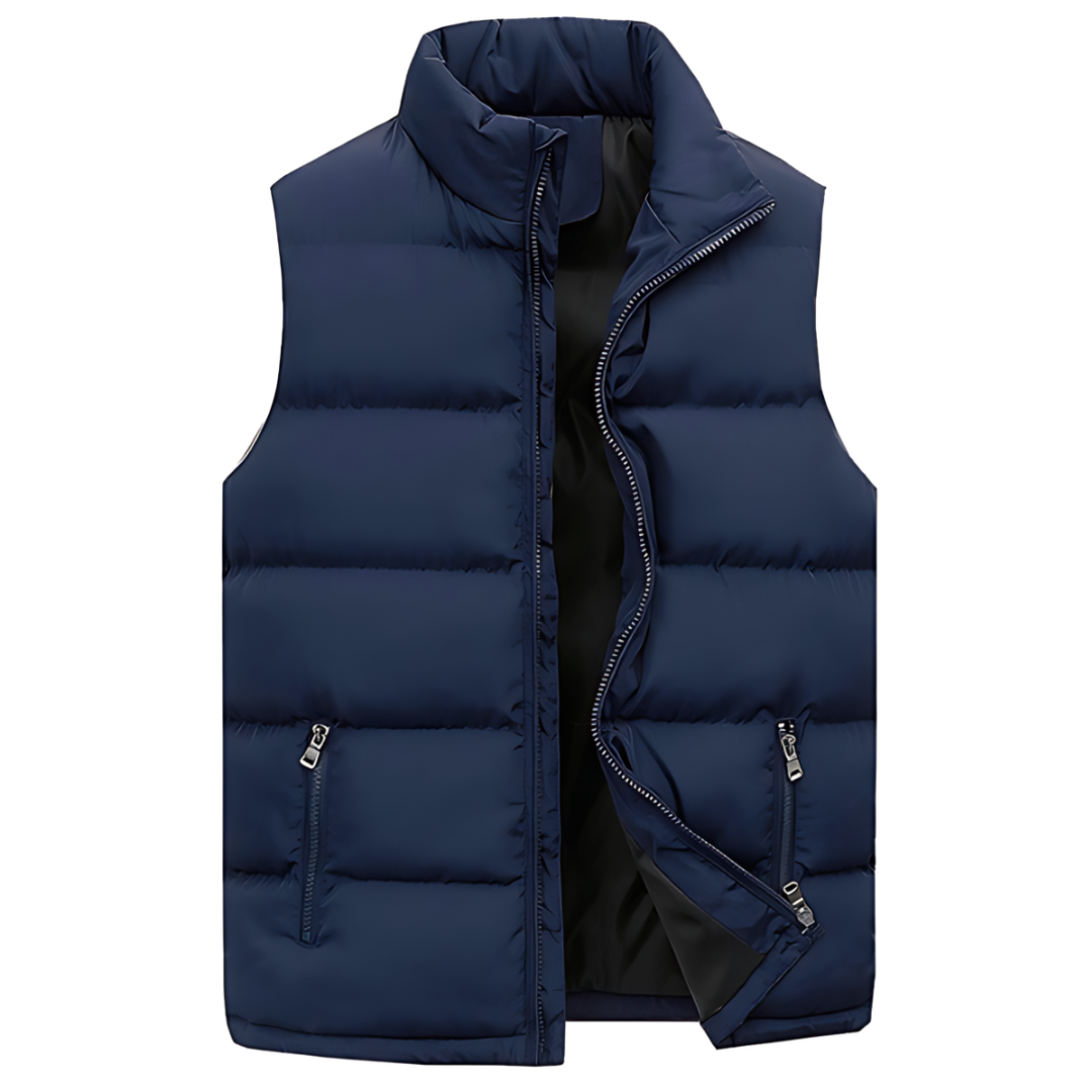 Frederik - Premium quiltet vest for stilfuld varme og komfort