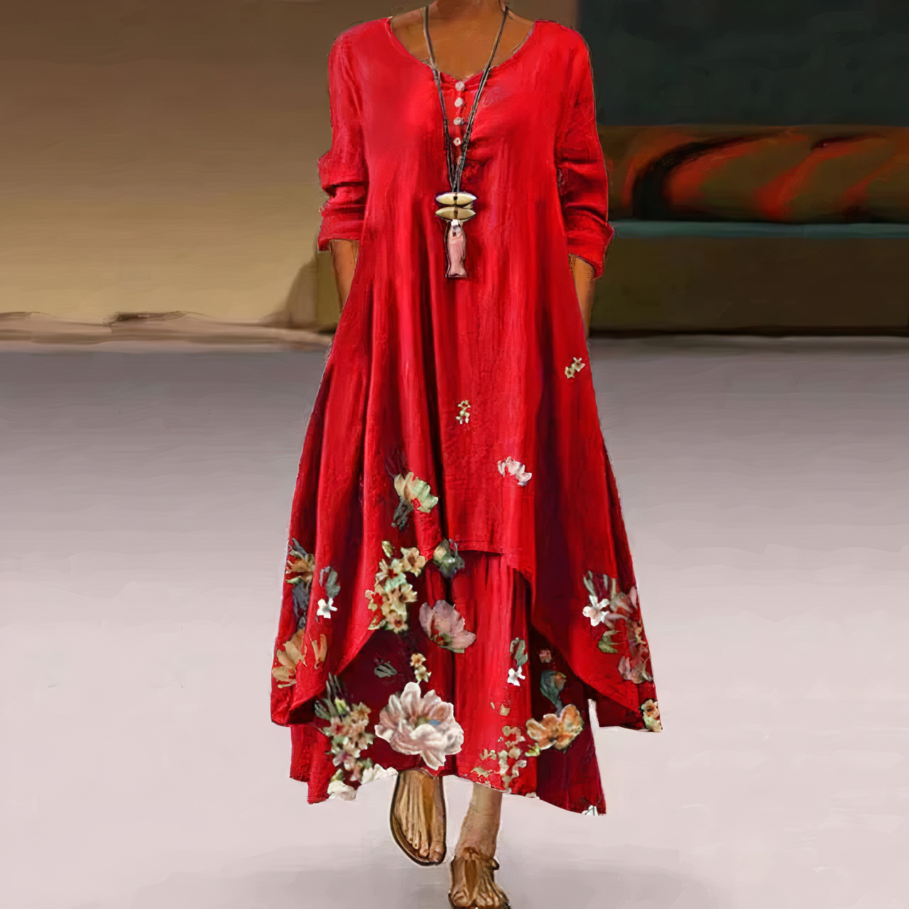 Karla | Åndbar og Bæredygtig Kjole til Alle Sæsoner