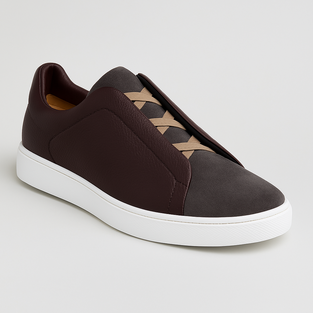 Eksklusive herresneakers med moderne design