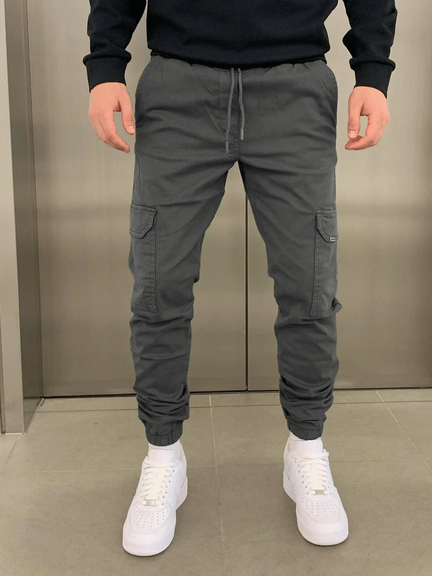 Jonas™ | Moderne cargo jogger-bukser
