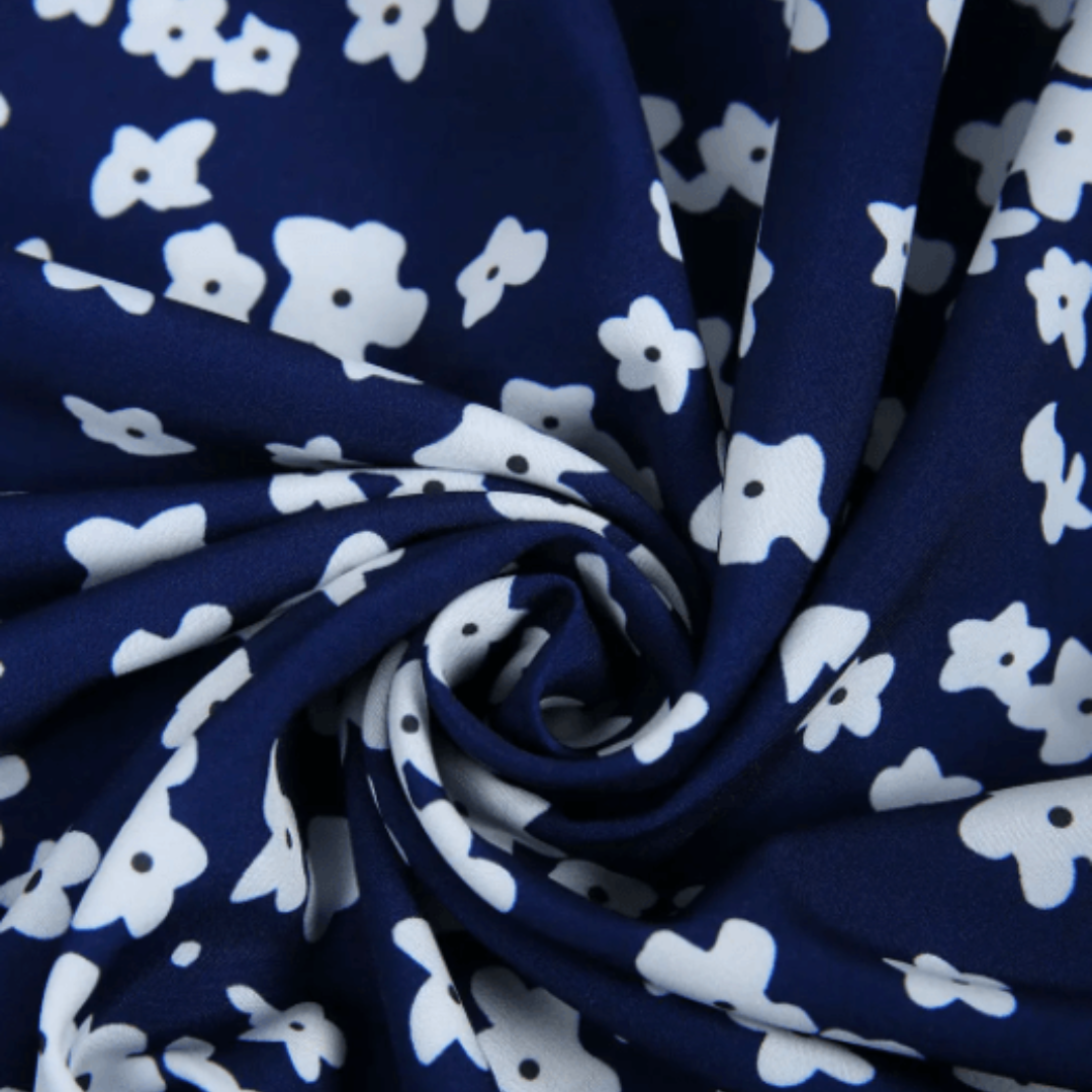 Paula | Elegant Blomsterkjole med Premium Følelse