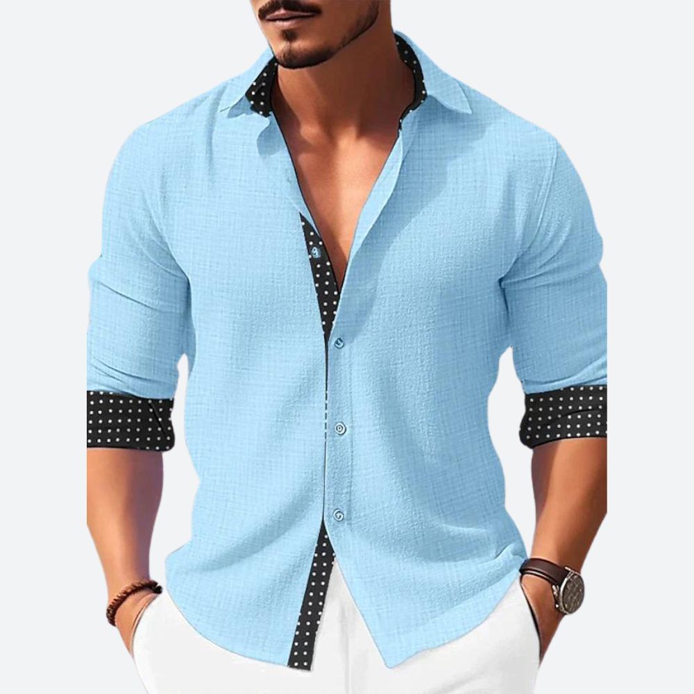 Casual Langærmet Skjorte
