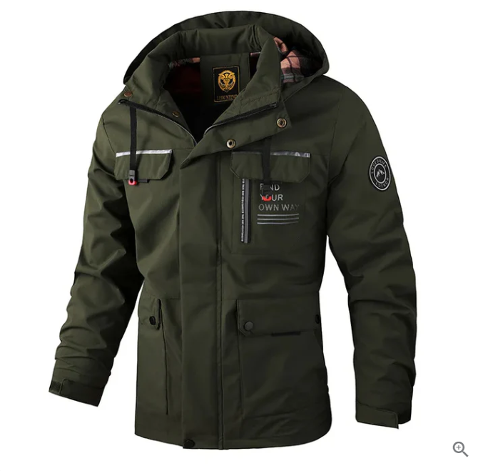 Mikkel | Vandtæt og åndbar vinterjakke til mænd