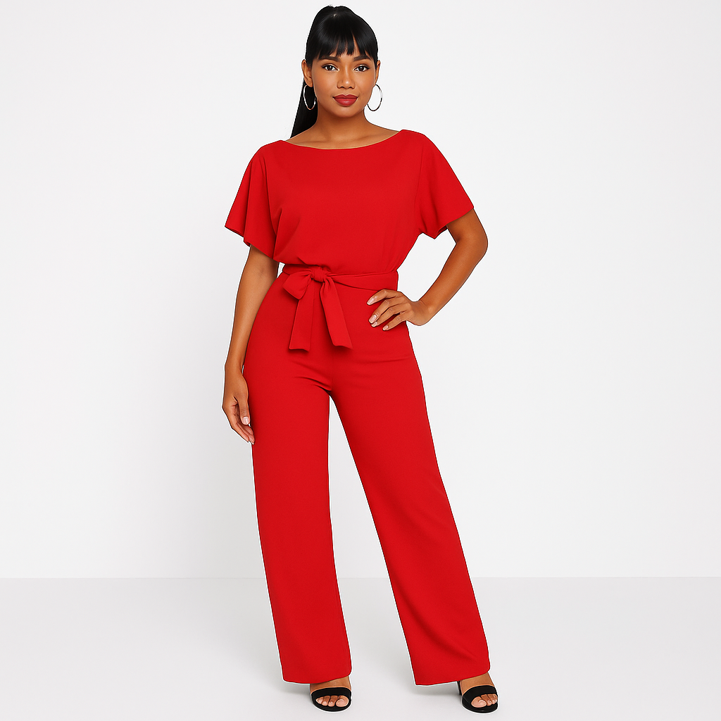 Elva | Jumpsuit med Flatterende Pasform