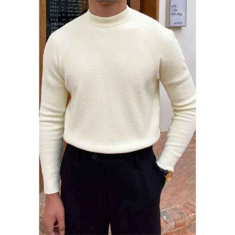 Mikkel | Elegant slim fit sweater til mænd