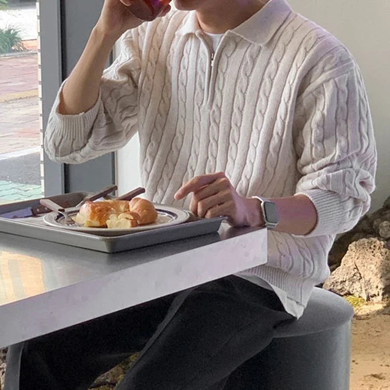 Jonas | Vintage strikket sweater til mænd