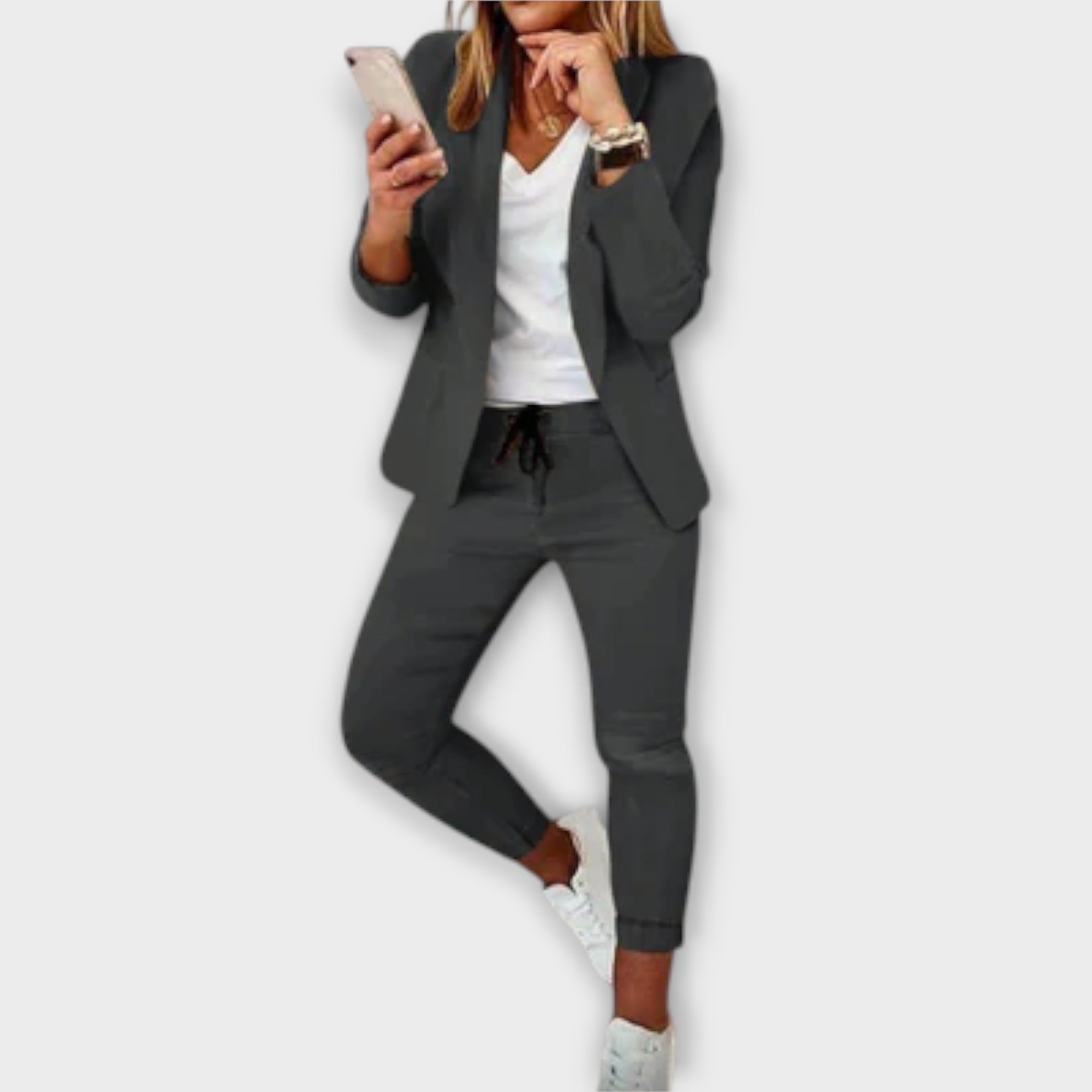 Sophia | Blazer Sæt med Komfort og Elegance