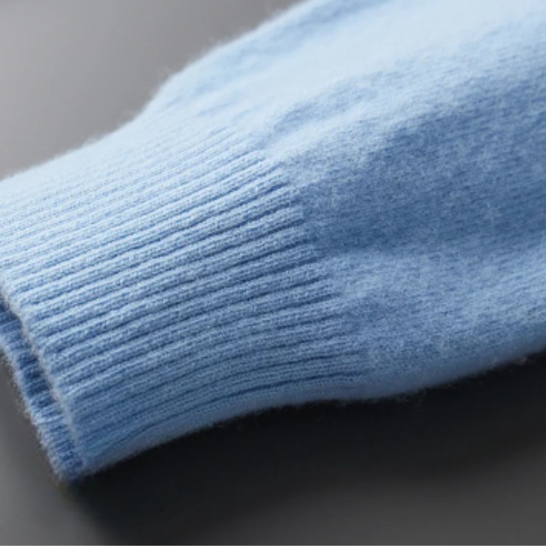 Mathias | Casual strikcardigan til mænd