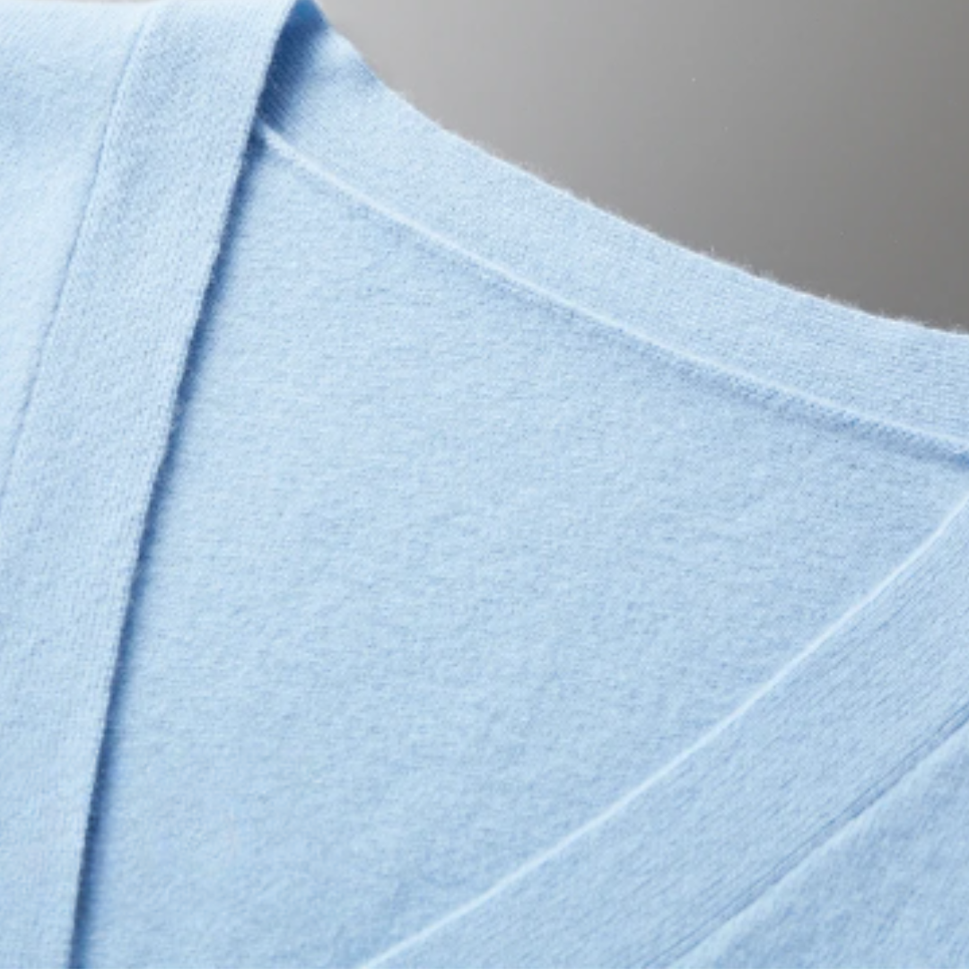 Mathias | Casual strikcardigan til mænd