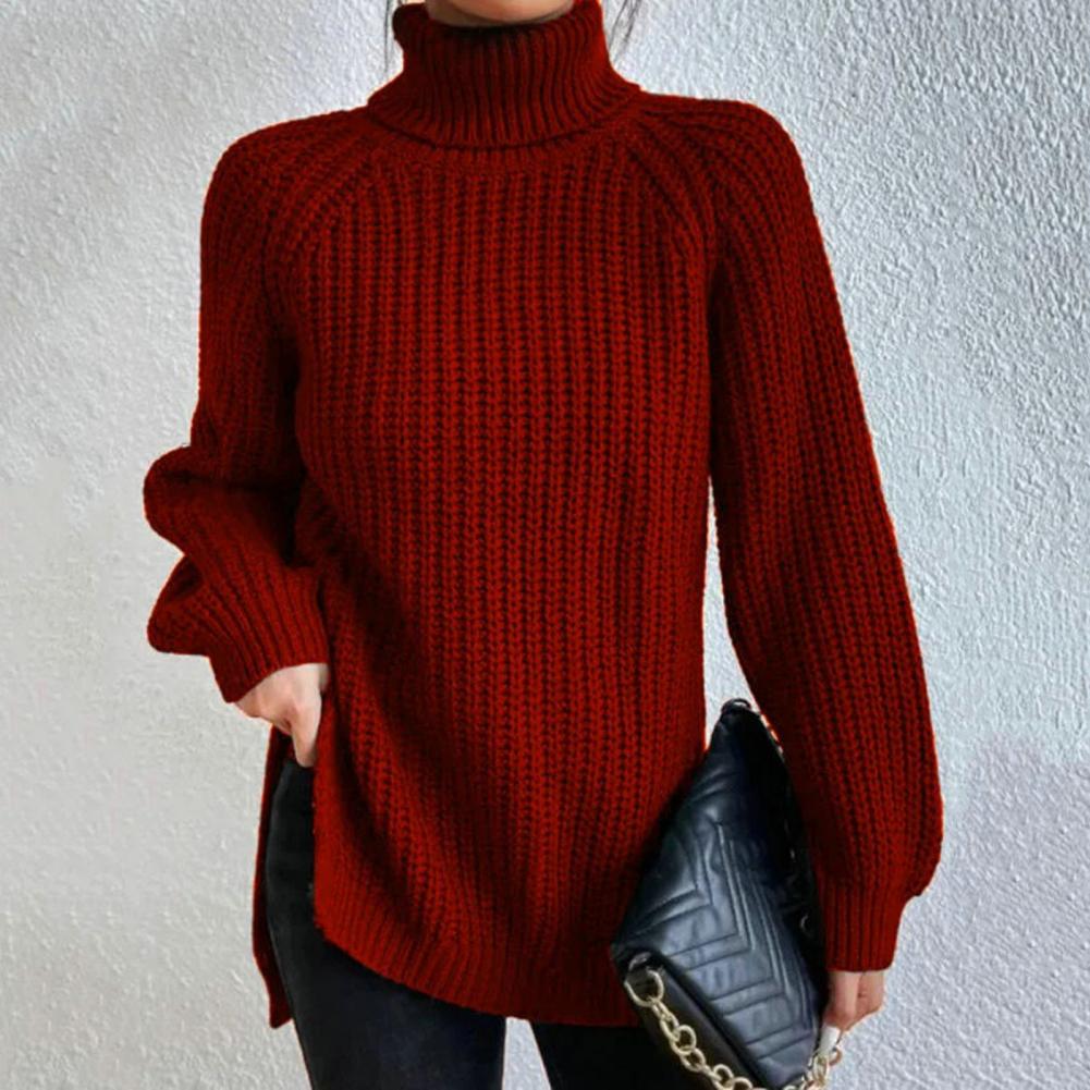 Sonja | Varm Kvinde Turtleneck Sweater til Vinter